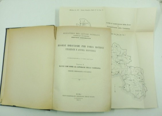 Risorse idrauliche per forza motrice utilizzate e ancora disponibili. Fascicolo …