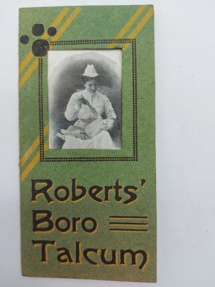 Roberts' Boro Talcum (brochure pubblicitaria)