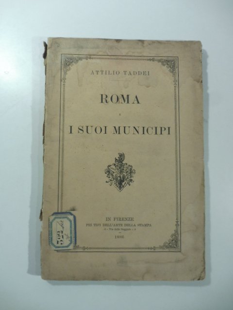 Roma e i suoi municipi. Studi di diritto romano