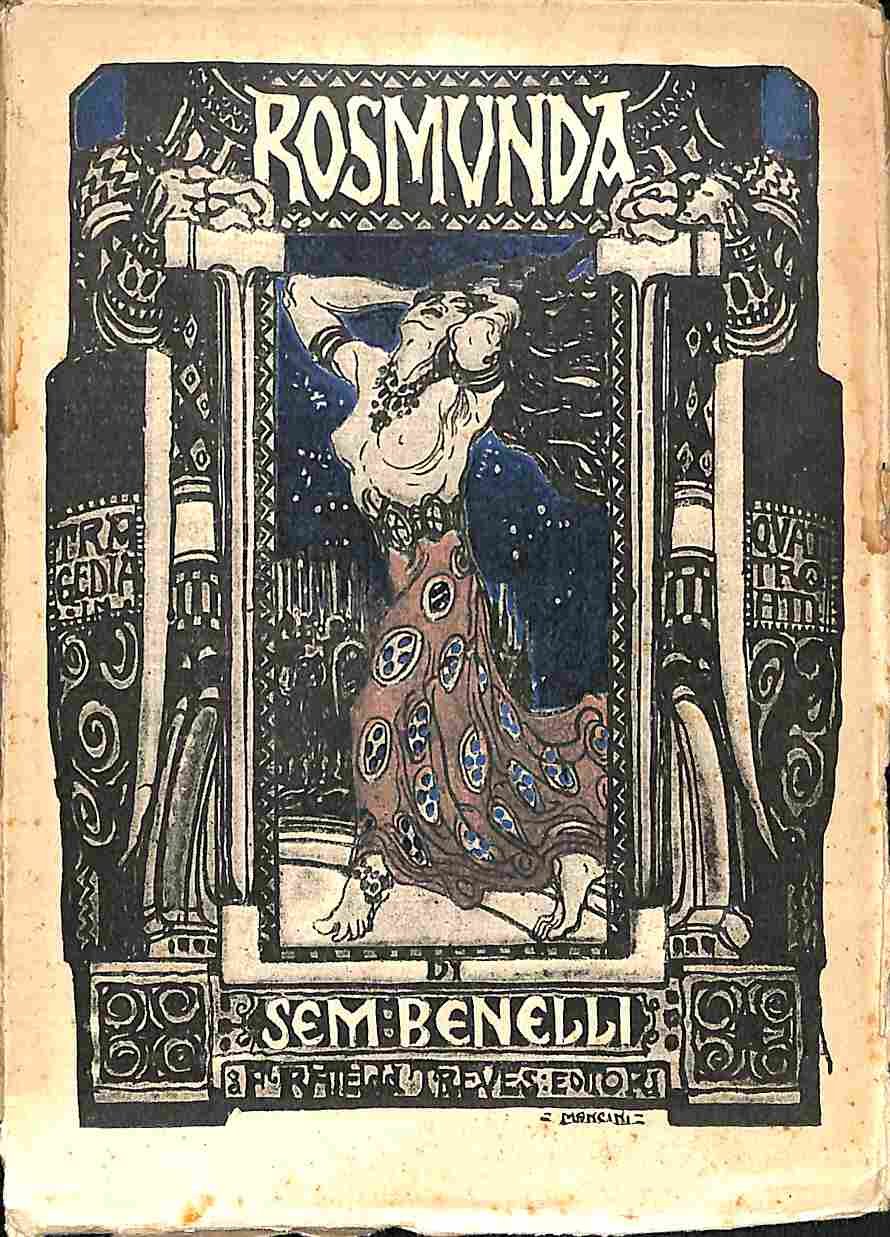 Rosmunda. Tragedia in quattro atti