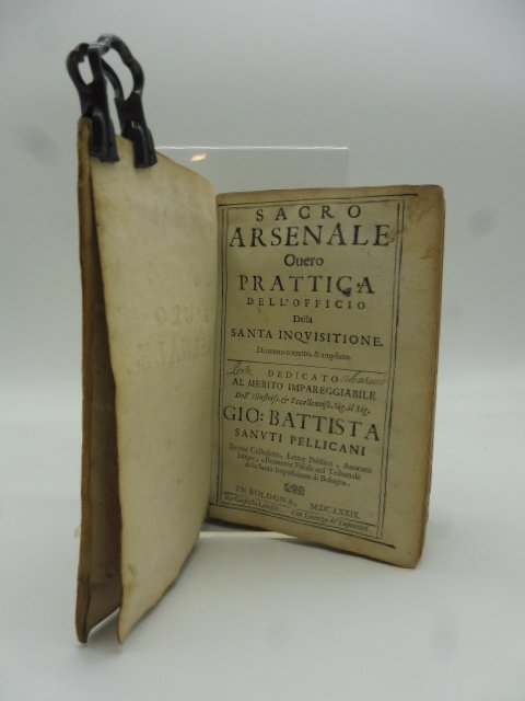 Sacro arsenale overo pratica dell'officio della Santa inquisitione di nuovo … | Immagine principale