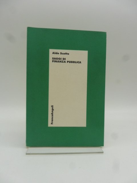 Saggi di finanza pubblica