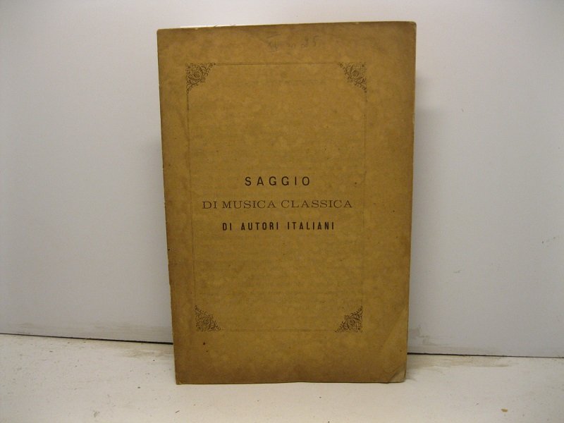 Saggio di musica classica di autori italiani