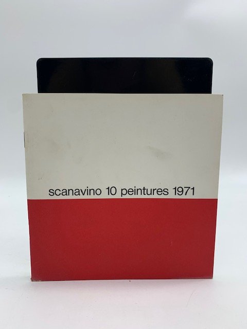 Scanavino. 10 peintures 1971. Menton, Palais d'Europe, juin-septembre 1971