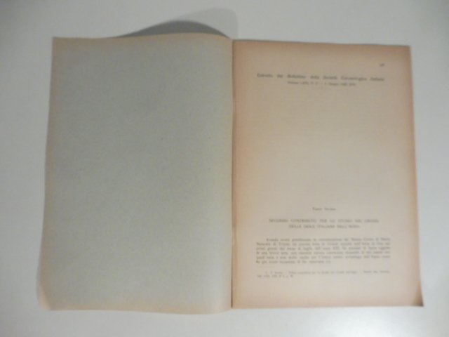 Secondo contributo per lo studio dei crisidi delle isole italiane …