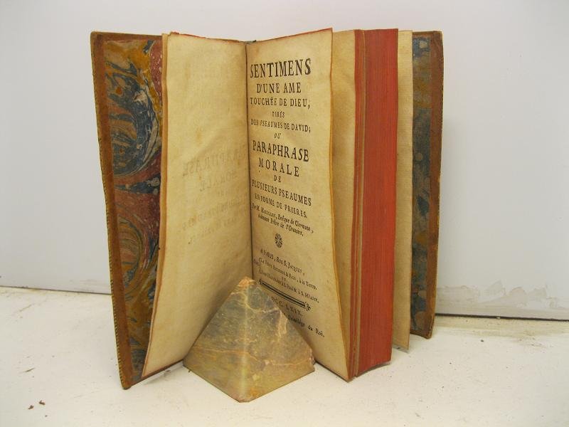Sentimens d'une ame touche'e de Dieu tire's des pseaumes de …