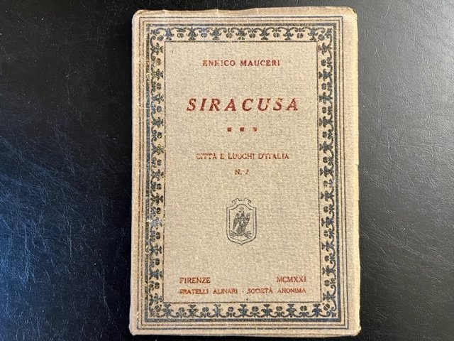 Siracusa. Citta' e Luoghi d'Italia n. 2