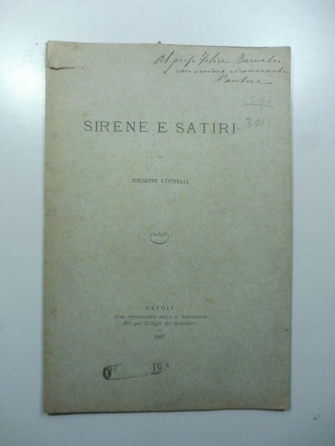 Sirene e satiri