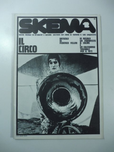 Skema. Mensile di attualita', dicembre 1971. Il circo