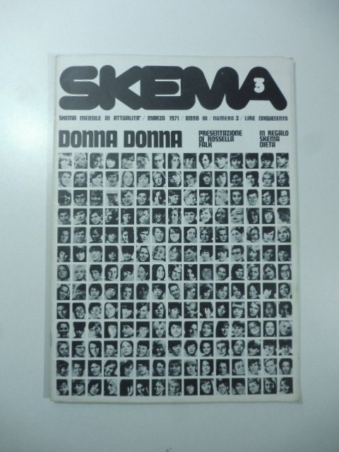 Skema. Mensile di attualita', marzo 1971. Donna donna