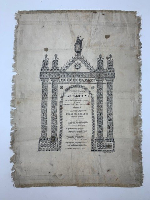 Solennizzandosi la festa del glorioso vescovo Sant'Agostino.nella semi-cattedrale di S. …