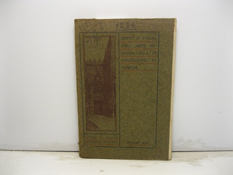 Spiriti e forme dell'arte moderna alla VI Esposizione di Venezia. …