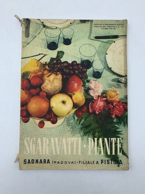 Stabilimenti Fratelli Sgaravatti - piante. Catalogo generale n. 276, autunno …