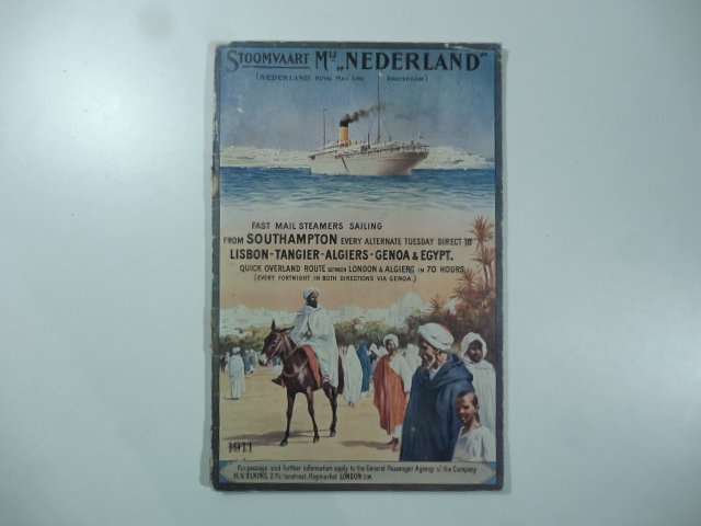 Stoomvaart Maatschappij Nederland. Fast mail steamers sailing