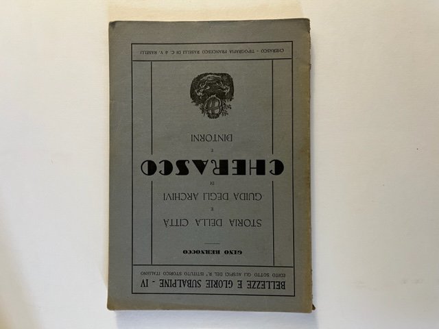 Storia della citta' e guida degli archivi di Cherasco e … | Immagine principale