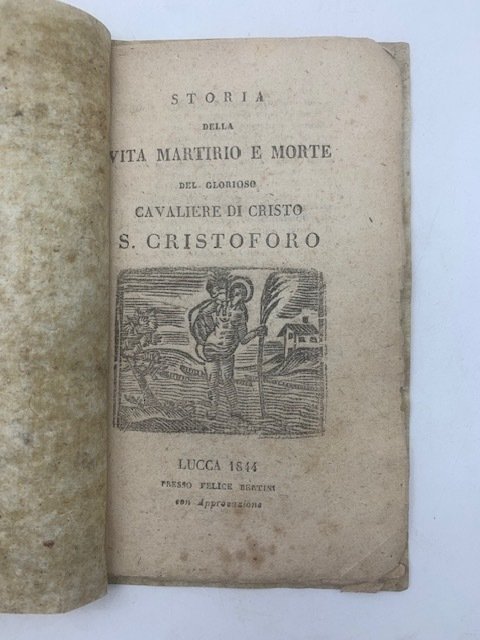 Storia della vita martirio e morte del glorioso Cavaliere di … | Immagine principale