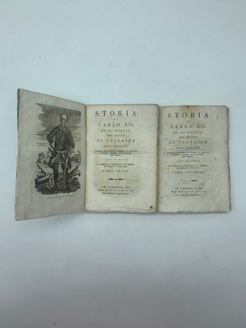 Storia di Carlo XII re di Svezia.Nona edizione. Tomo I …
