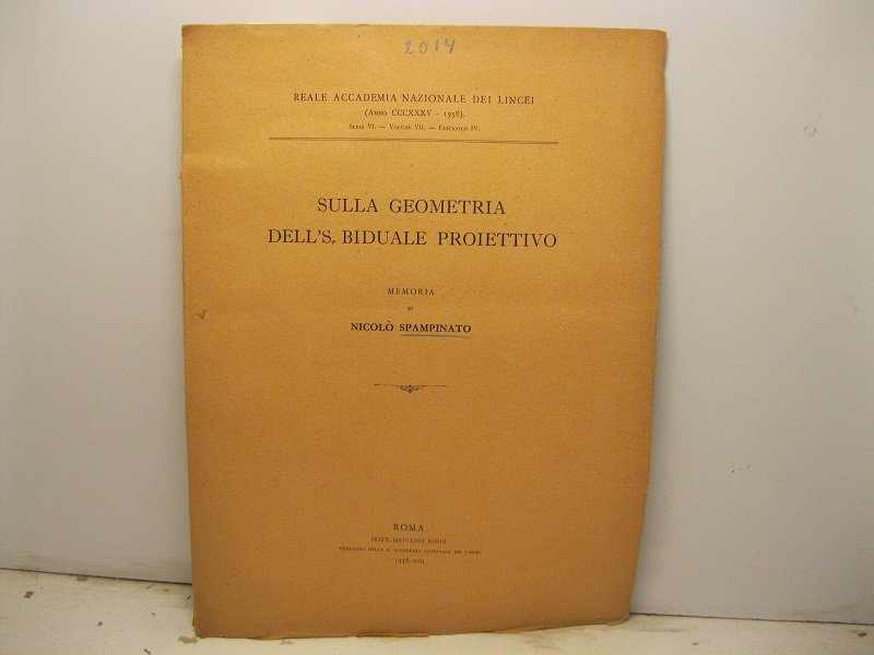 Sulla geometria dell'Sr biduale proiettivo
