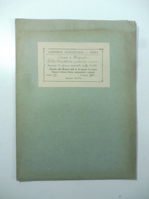 Sulla tormalina cromica e sui depositi di ferro cromato degli …