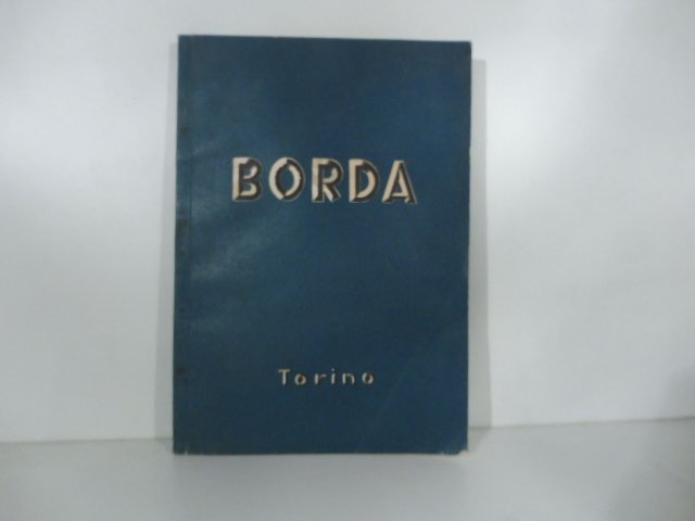 T. Borda & C., Torino. Forniture per elettricita' ed industria. …