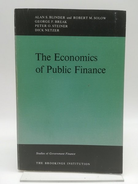 The economics of Public Finance