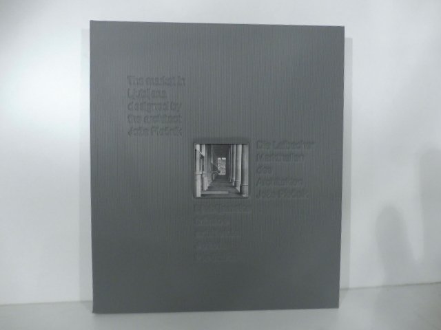 The market in Ljubljana designed by the architect Joze Plecnik. …