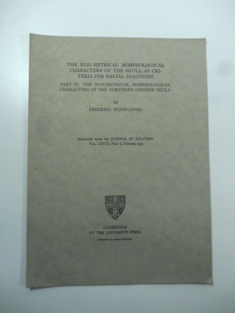The Non-Metrical Morphological Characters of the Northern Chinese Skull