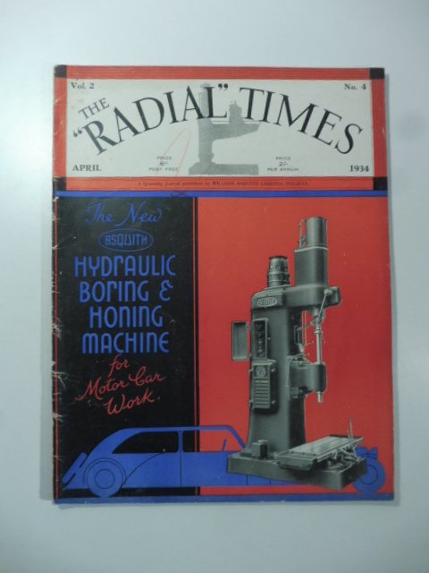 The Radial Times, April 1934 published by William Asquith Limited