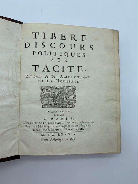 Tibere discours politiques sur Tacite