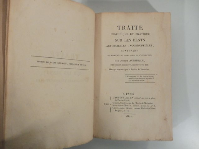 Traite' historique et pratique sur les dents artificielles incorruptibles contenant …