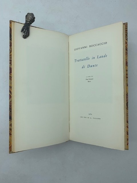 Trattatello in Laude di Dante. A cura di Pier Giorgio …
