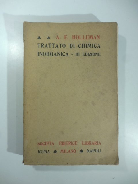 Trattato di chimica inorganica III edizione