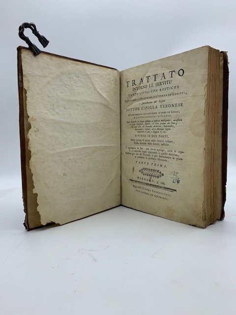 Trattato intorno le servitu' tanto civili che rustiche conforme la …