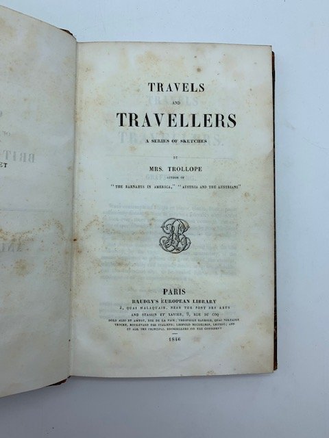 Travels and travellers a series of sketches.