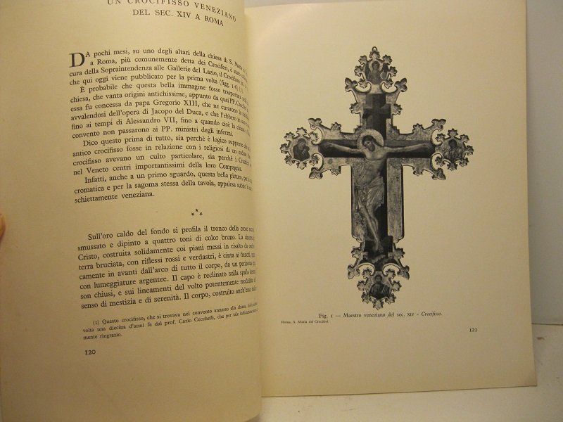 Un crocifisso veneziano del sec. XIV a Roma