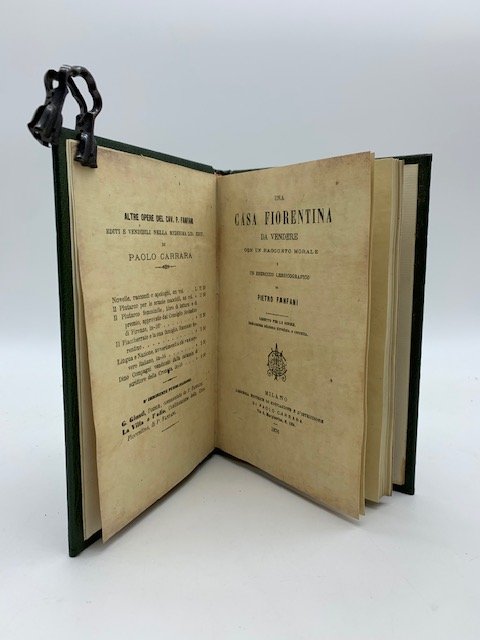 Una casa fiorentina da vendere con un racconto morale e …