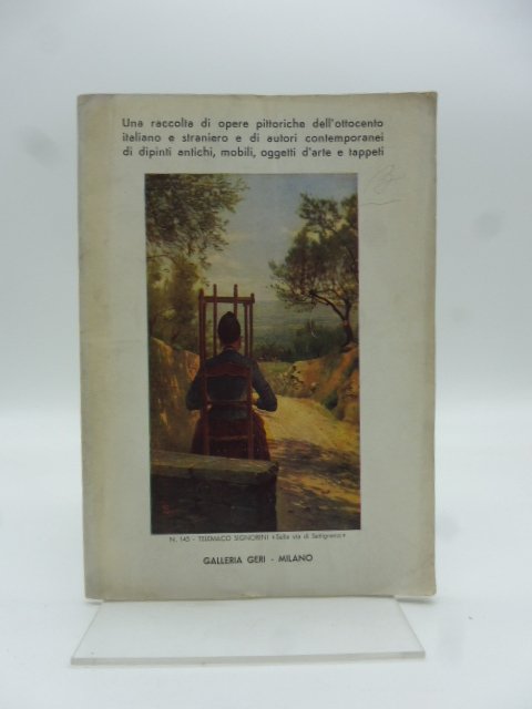 Una raccolta di opere pittoriche dell'Ottocento italiano e straniero Galleria …