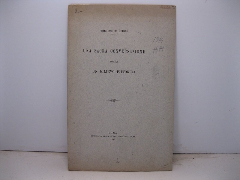 Una sacra conversazione sopra un rilievo pittorico