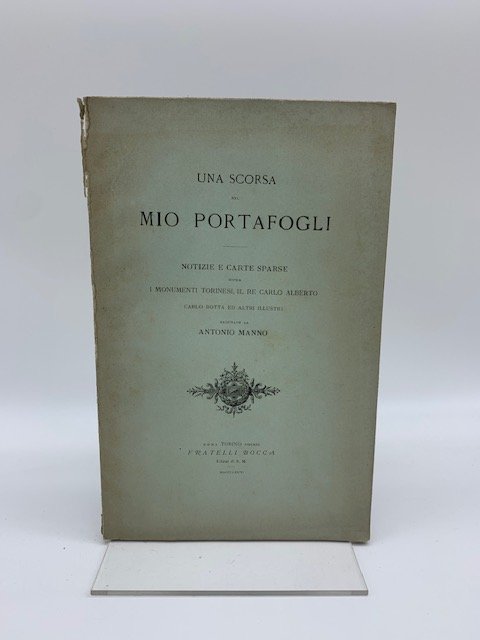 Una scorsa nel mio portafogli. Notizie e carte sparse sopra …