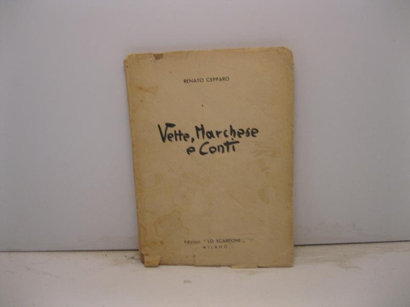 Vette, Marchese e Conti (vignette di Dino Vecchioni)