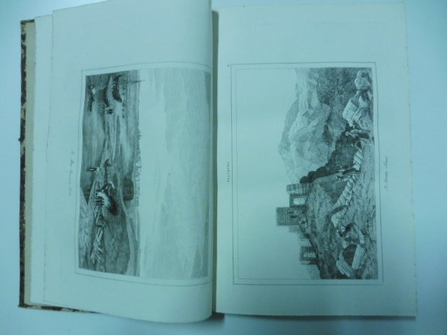 Volume con tavole incise con illustrazioni originariamente legate all'opera Palestina. …