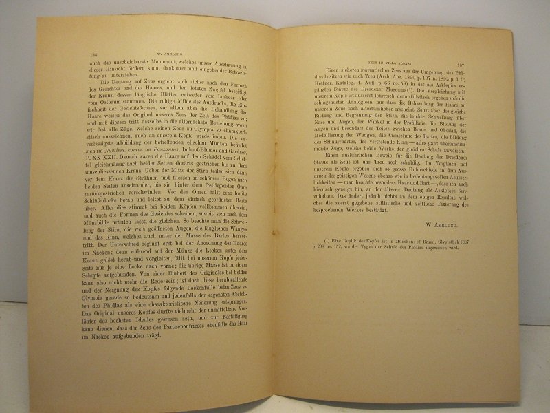 Zeus in Villa Albani. Aus dem Mitteilungen des K. D. …