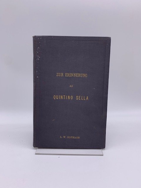 Zur erinnerung an Quintino Sella