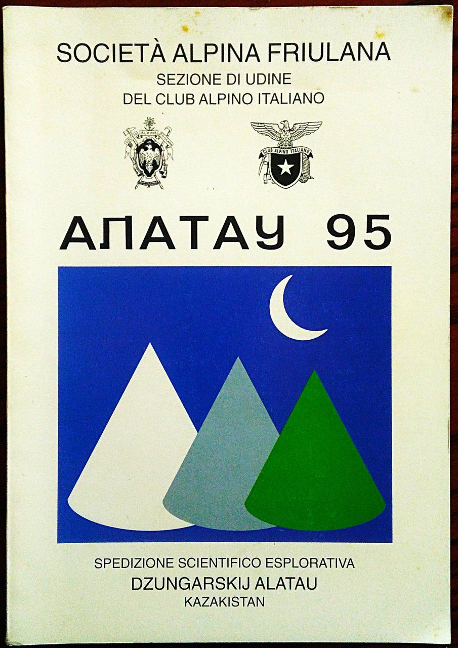 АЛАЛАТАҮ 95. Spedizione scientifico esplorativa Dungarskij Alatau Kazakistan.