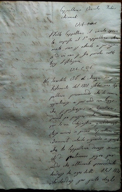 ANAGNI Congregazione dei Vescovi e Regolari. Consultazione ANAGNINA Capellaniae. | Immagine Gallery 4