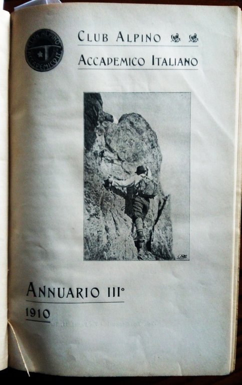 Annuario 1908. - Annuario II° 1909. - Annuario III° 1910. …