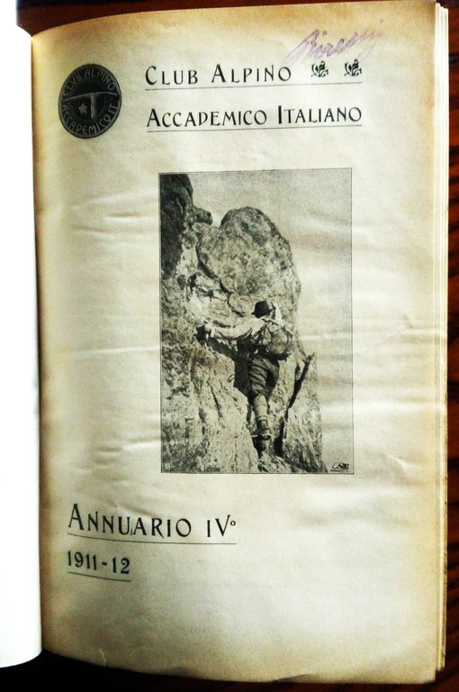Annuario 1908. - Annuario II° 1909. - Annuario III° 1910. …