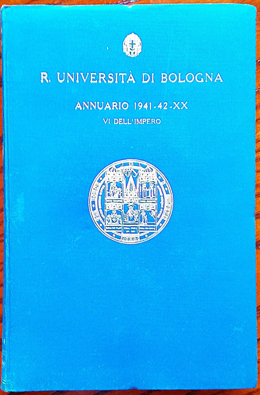 Annuario dell'anno accademico 1941-1942 - XX, VI dell'Impero. | Immagine principale