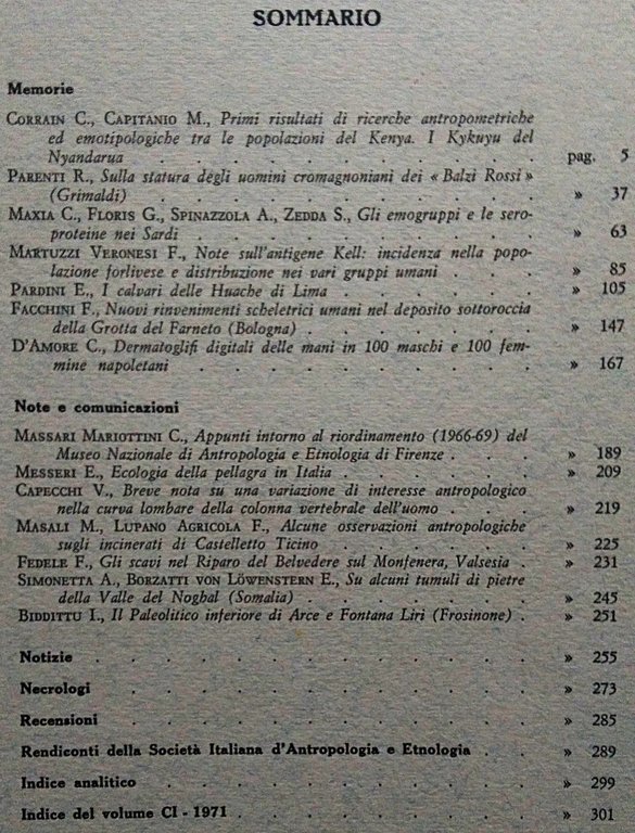 Archivio per l'antropologia e la etnologia fondato da Paolo Mantegazza. … | Immagine Gallery 2