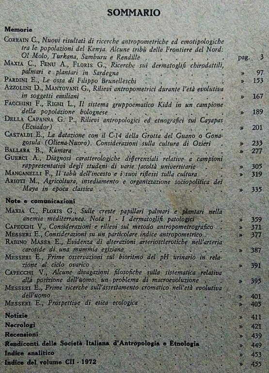 Archivio per l'antropologia e la etnologia fondato da Paolo Mantegazza. … | Immagine Gallery 2
